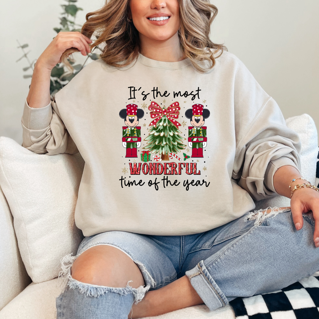 It's The Most Wonderful Time Of The Year Disney Crewneck & Hoodie