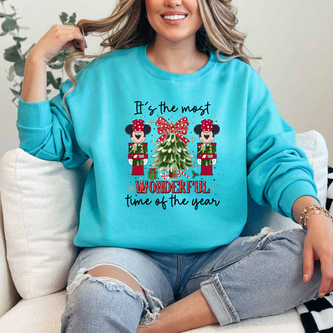 It's The Most Wonderful Time Of The Year Disney Crewneck & Hoodie