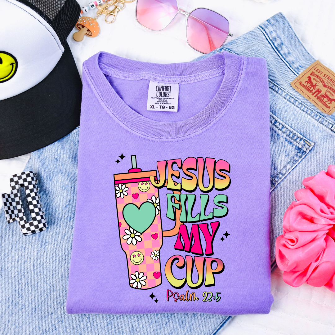 Jesus Fills My Cup Youth Graphic Tee