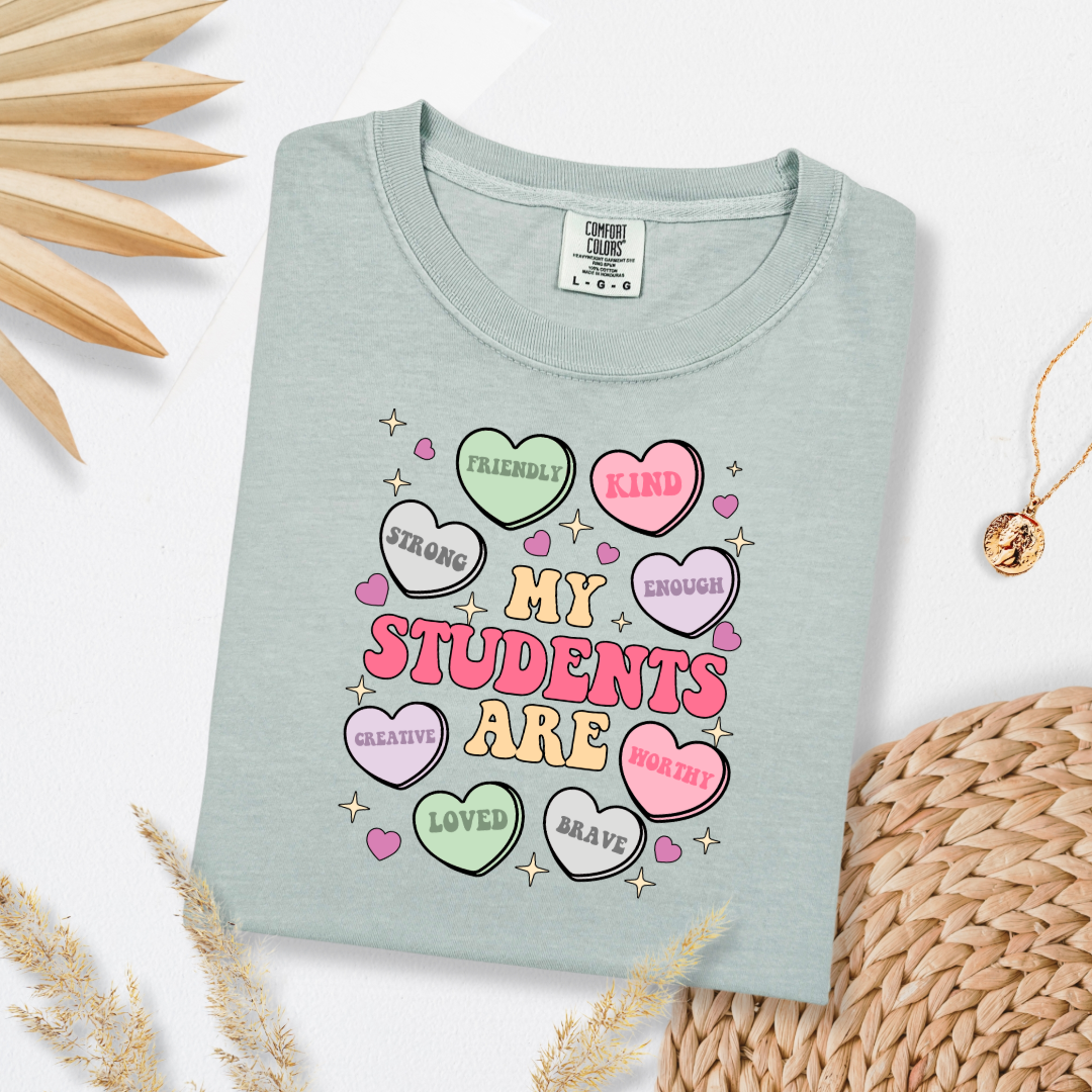 My Students Are Candy Hearts Graphic Tee