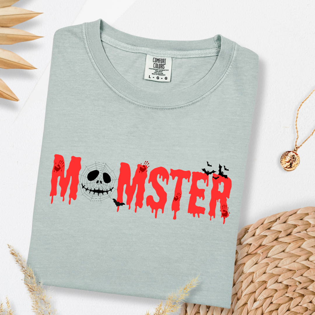 MoMster graphic tee Temp title