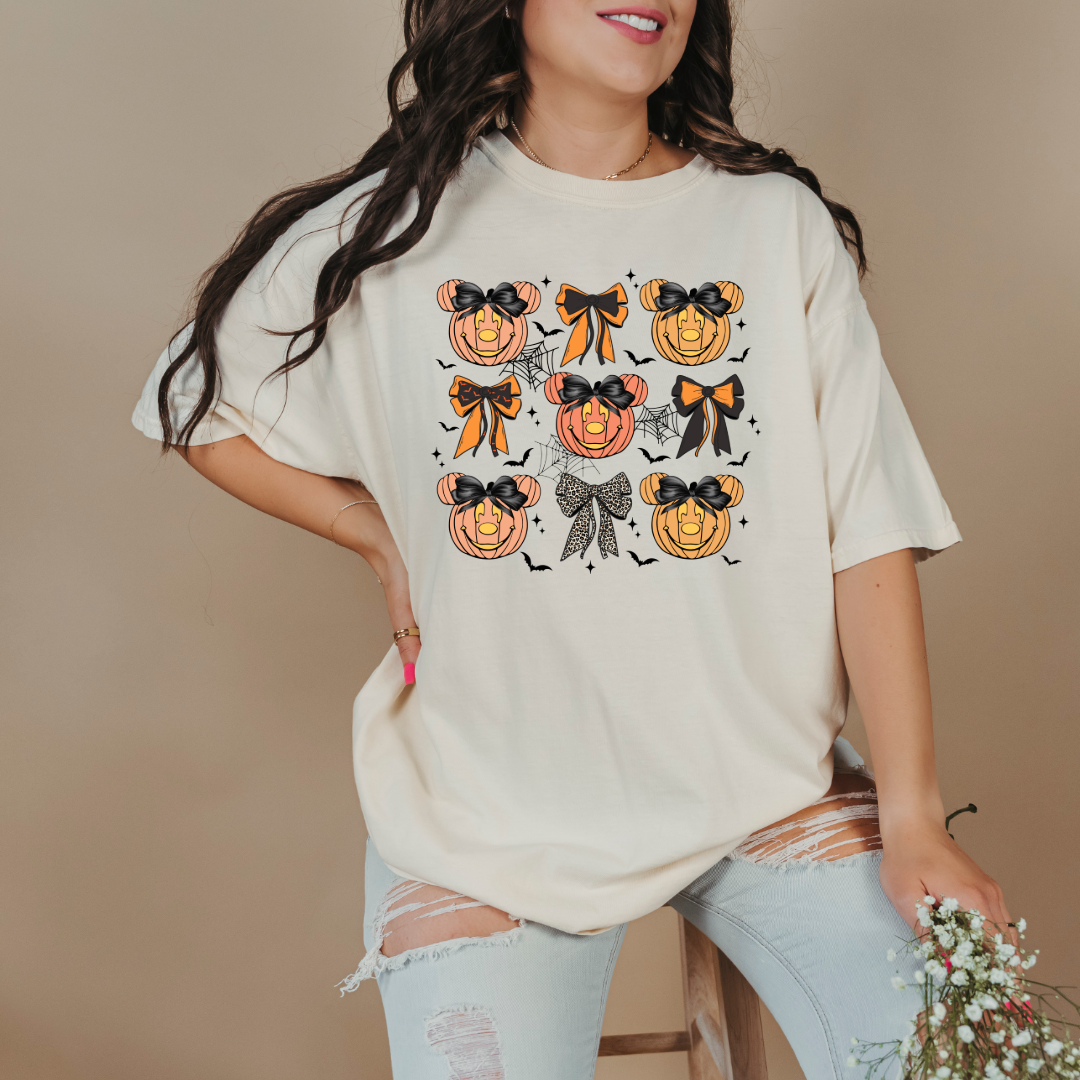 Magic Pumpkin Face Graphic Tee