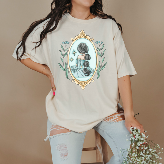Arabian Moon Princess Silhouette Graphic Tee