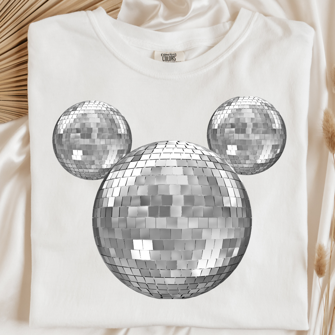 Disco Mickey No Bows Graphic Tee
