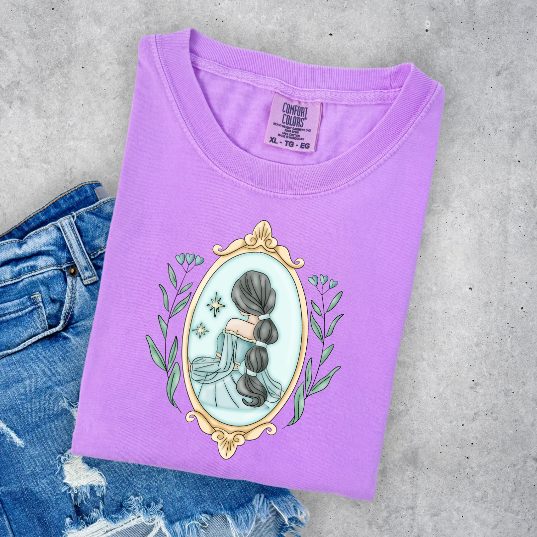 Arabian Moon Princess Silhouette Graphic Tee