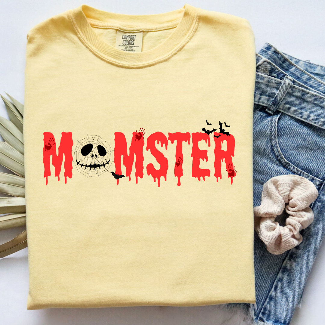 MoMster graphic tee Temp title