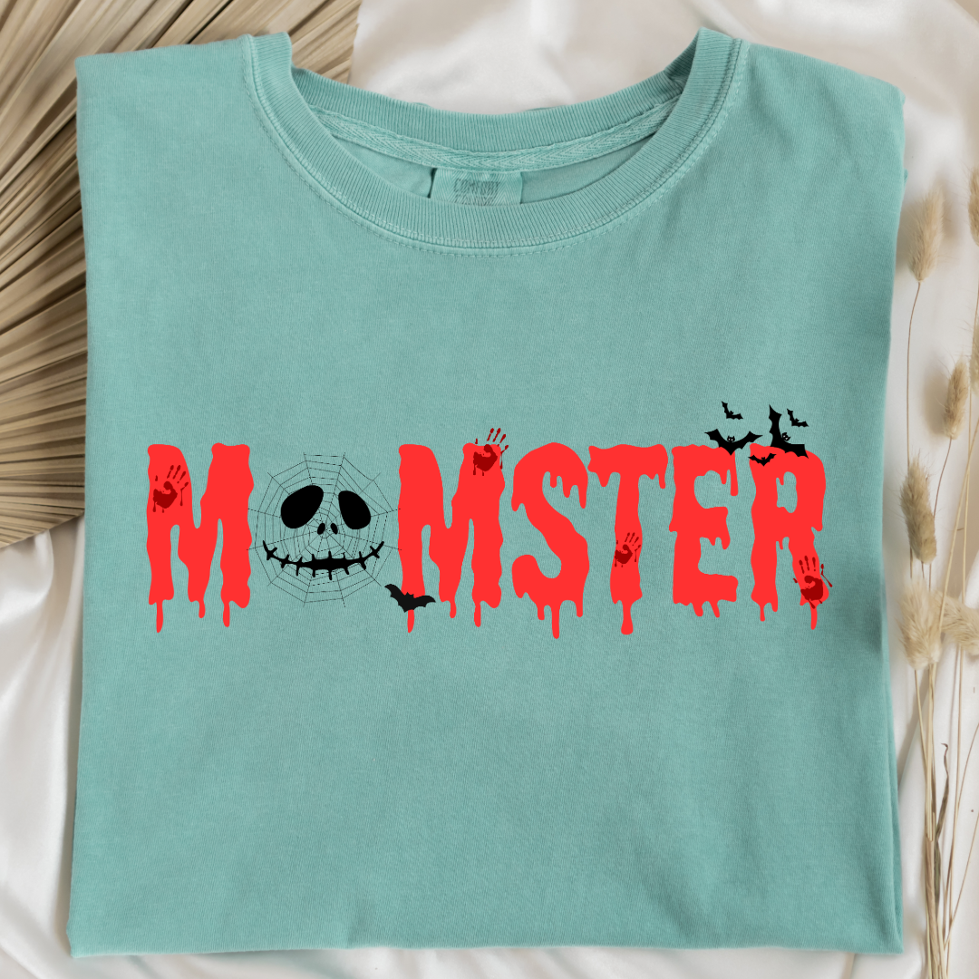 MoMster graphic tee Temp title