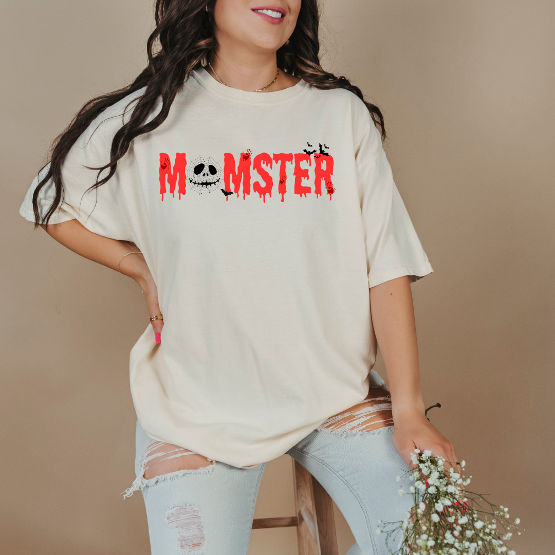 MoMster graphic tee Temp title