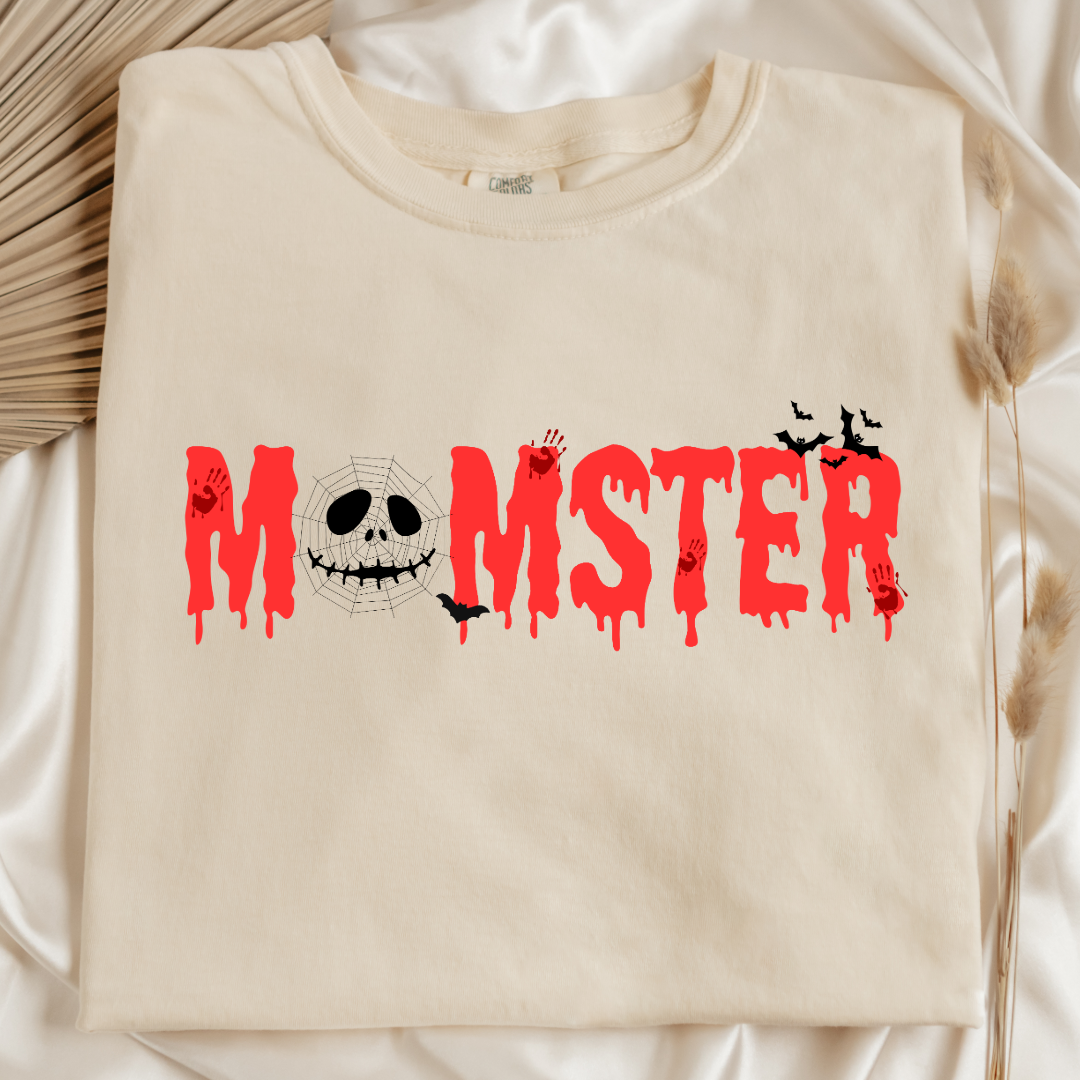 MoMster graphic tee Temp title
