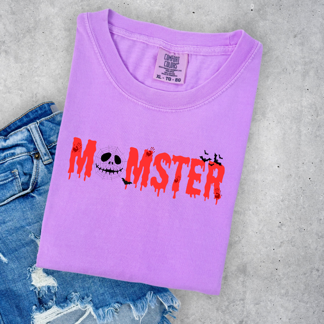 MoMster graphic tee Temp title