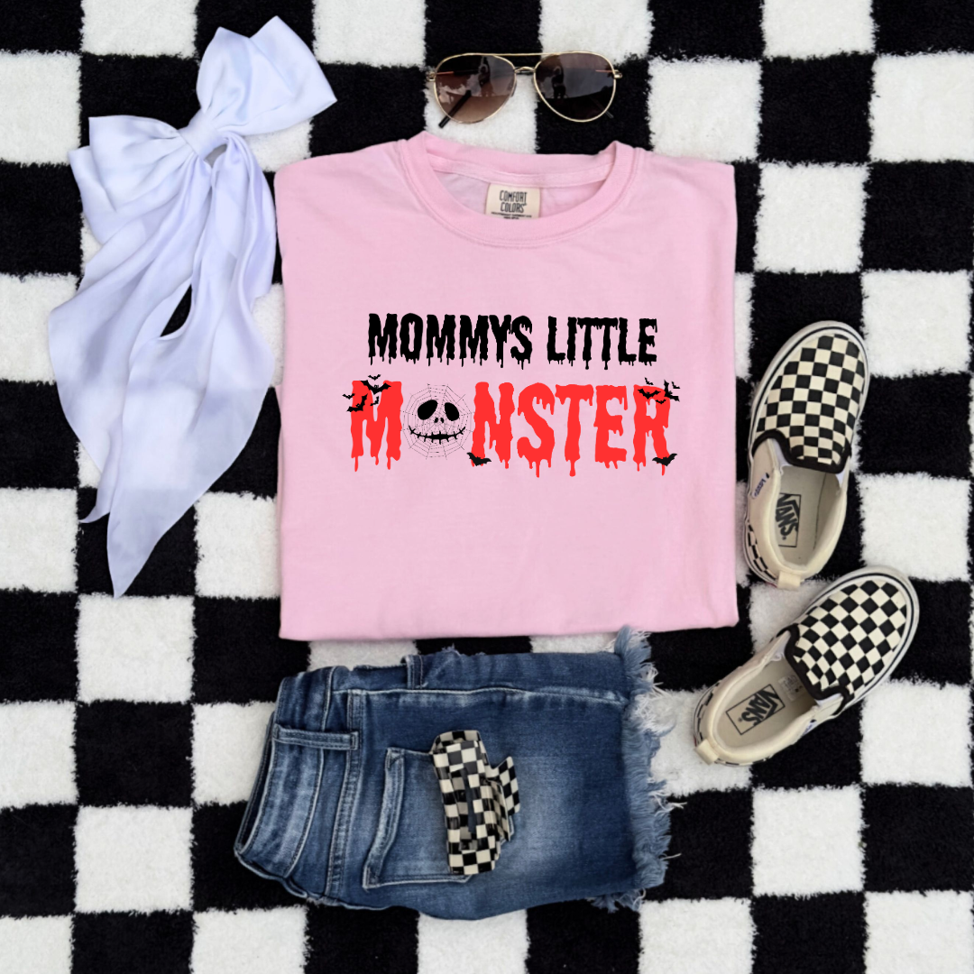 Mommy's little monster Youth Graphic tee
