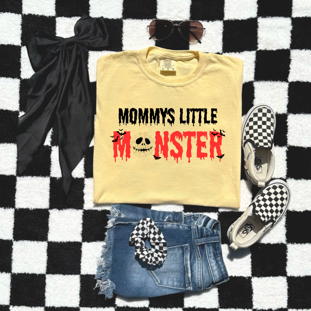 Mommy's little monster Youth Graphic tee