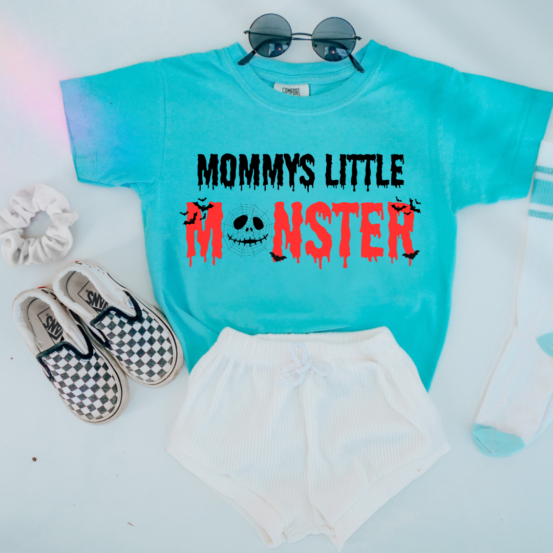 Mommy's little monster Youth Graphic tee