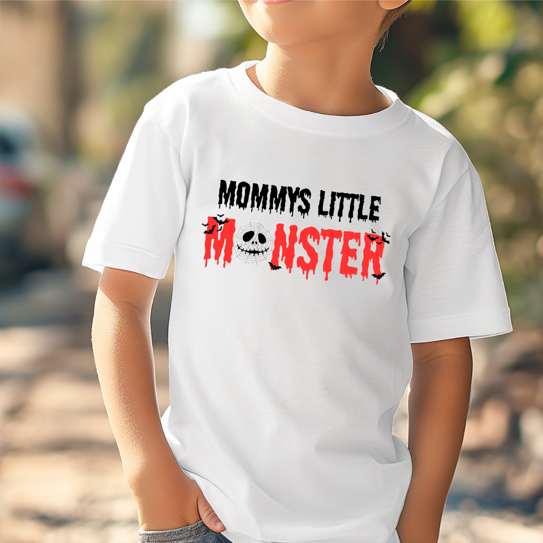 Mommy's little monster Youth Graphic tee