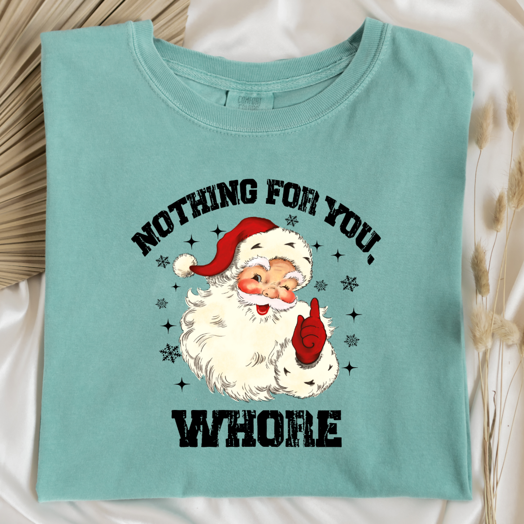 Nothing For You Whore Graphic Tee