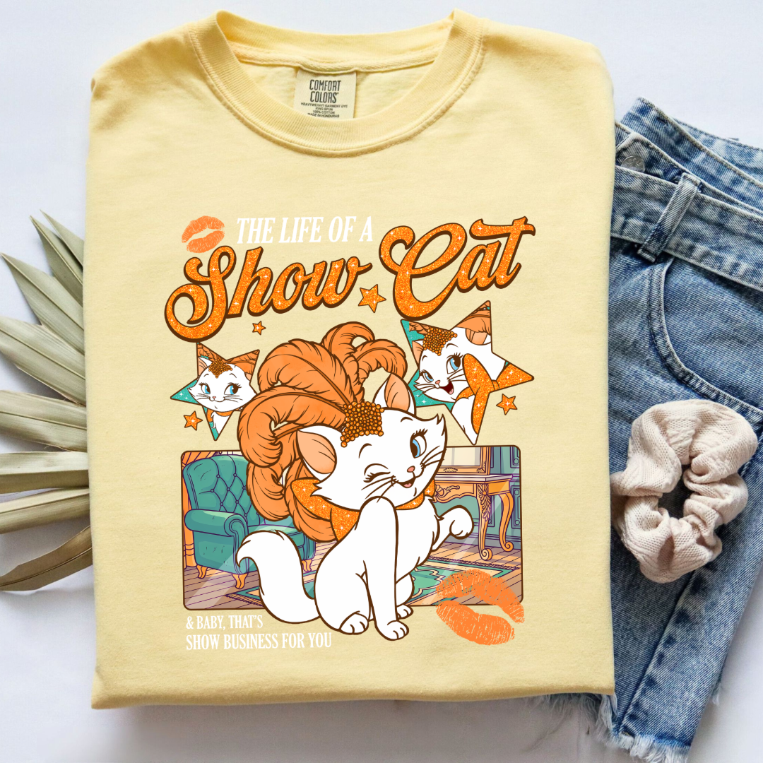The Life Of A Show Cat Graphic Tee & Crewneck