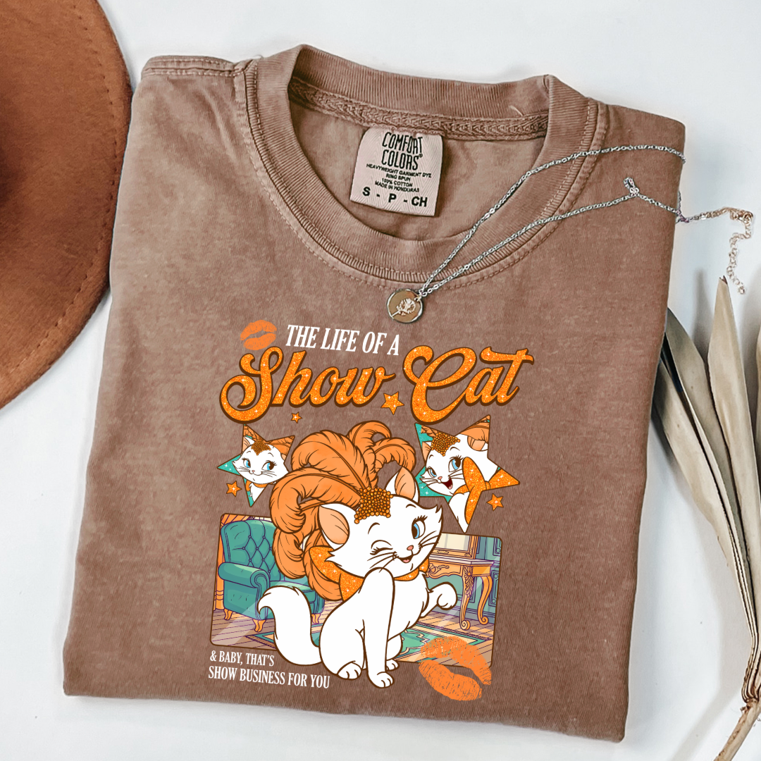 The Life Of A Show Cat Graphic Tee & Crewneck