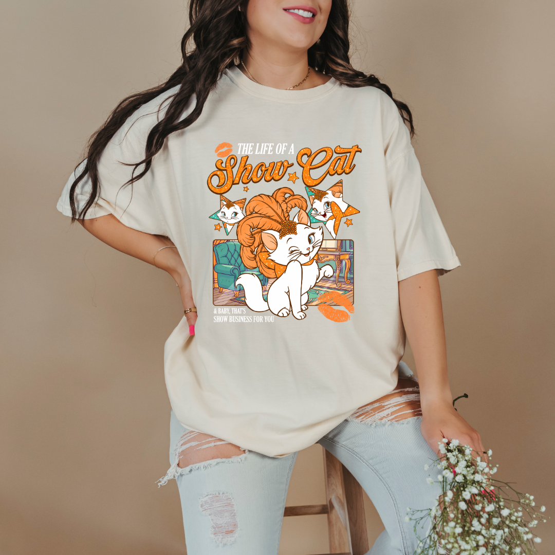 The Life Of A Show Cat Graphic Tee & Crewneck