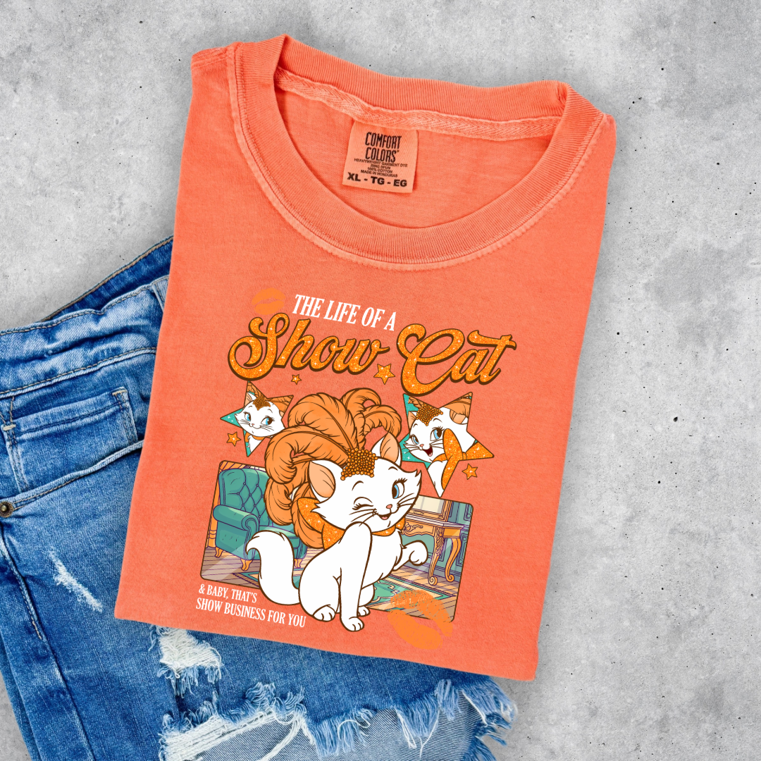 The Life Of A Show Cat Graphic Tee & Crewneck