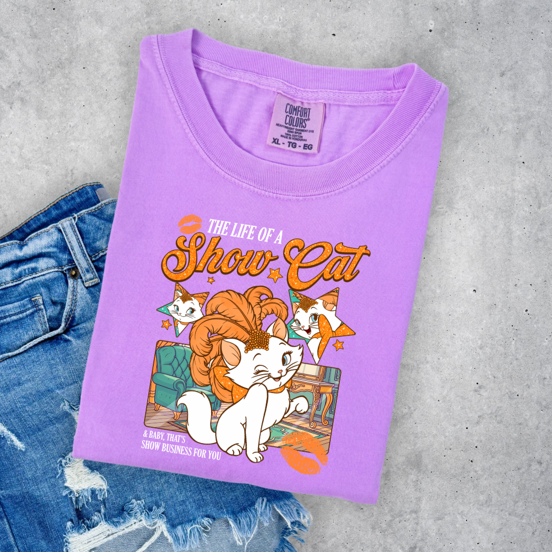 The Life Of A Show Cat Graphic Tee & Crewneck