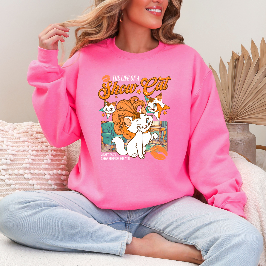 The Life Of A Show Cat Graphic Tee & Crewneck