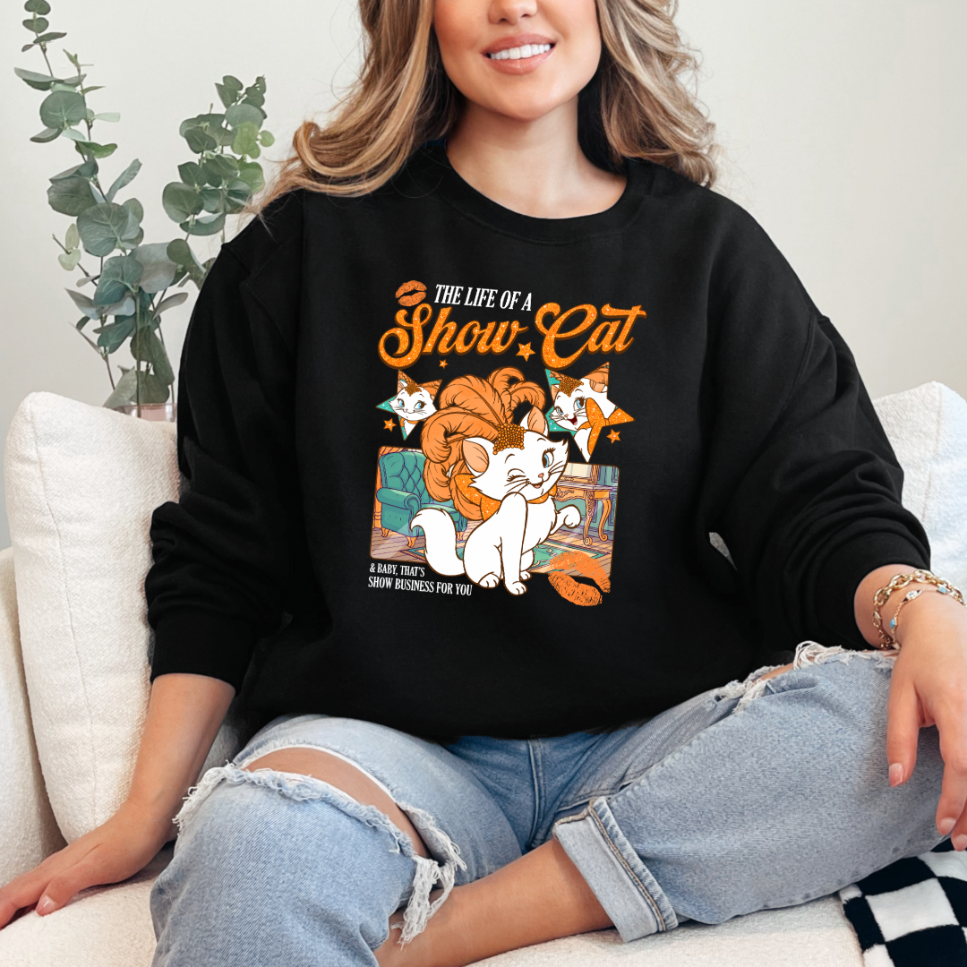 The Life Of A Show Cat Graphic Tee & Crewneck