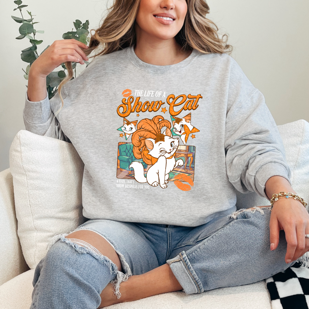 The Life Of A Show Cat Graphic Tee & Crewneck