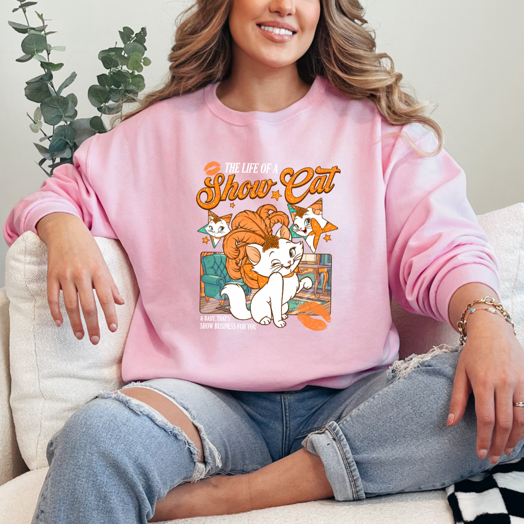 The Life Of A Show Cat Graphic Tee & Crewneck