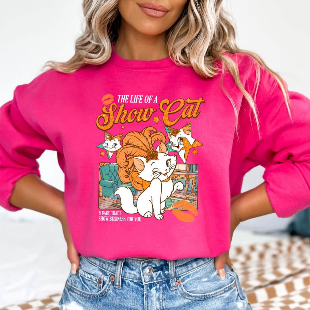 The Life Of A Show Cat Graphic Tee & Crewneck