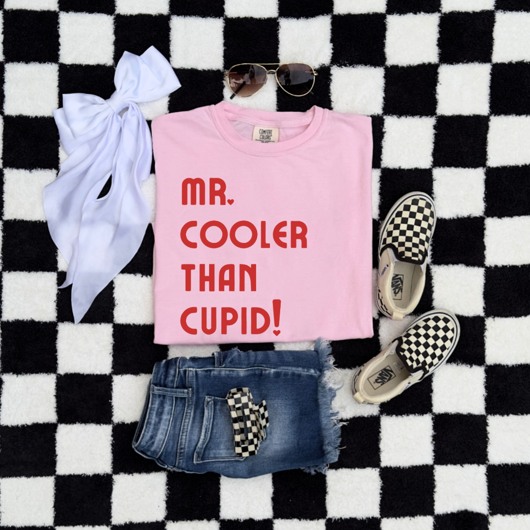 Mr Cooler Than Cupid Youth Graphic Tee