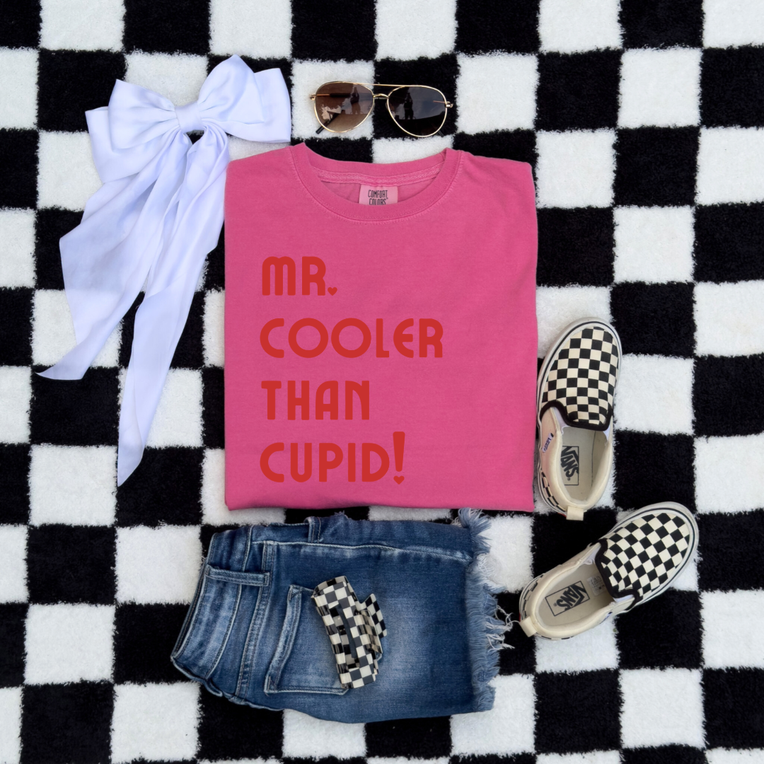 Mr Cooler Than Cupid Youth Graphic Tee