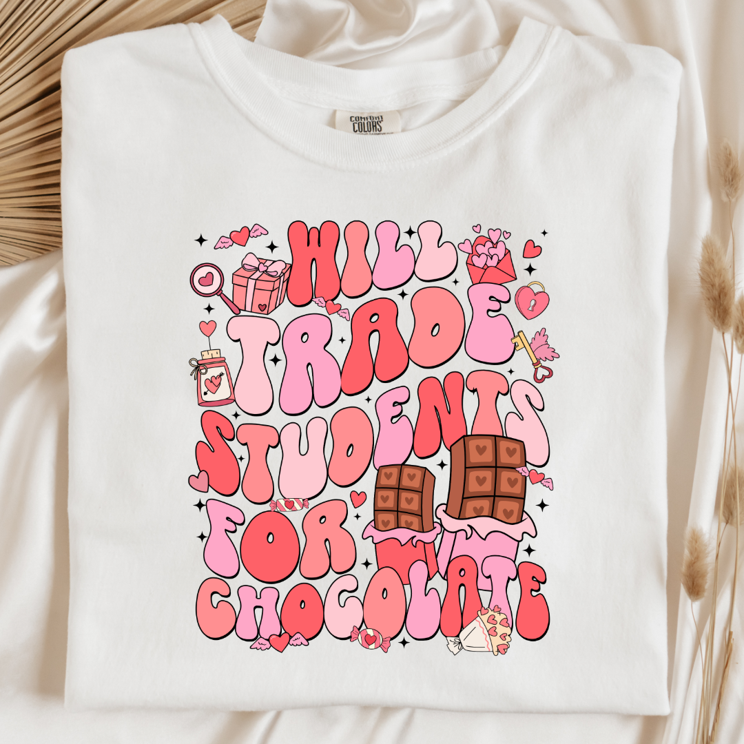 Will Trade Students For Chocolate Graphic Tee