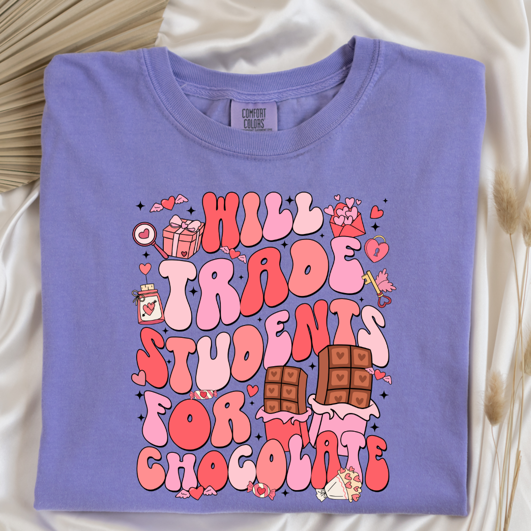 Will Trade Students For Chocolate Graphic Tee