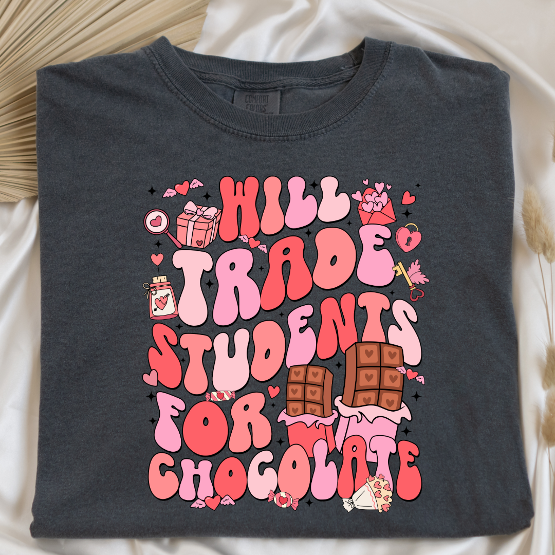 Will Trade Students For Chocolate Graphic Tee