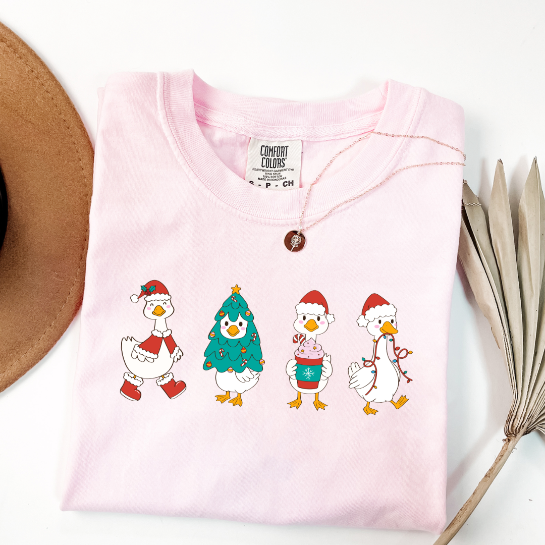 Duck Duck Goose Christmas Edition Graphic Tee and Crewneck