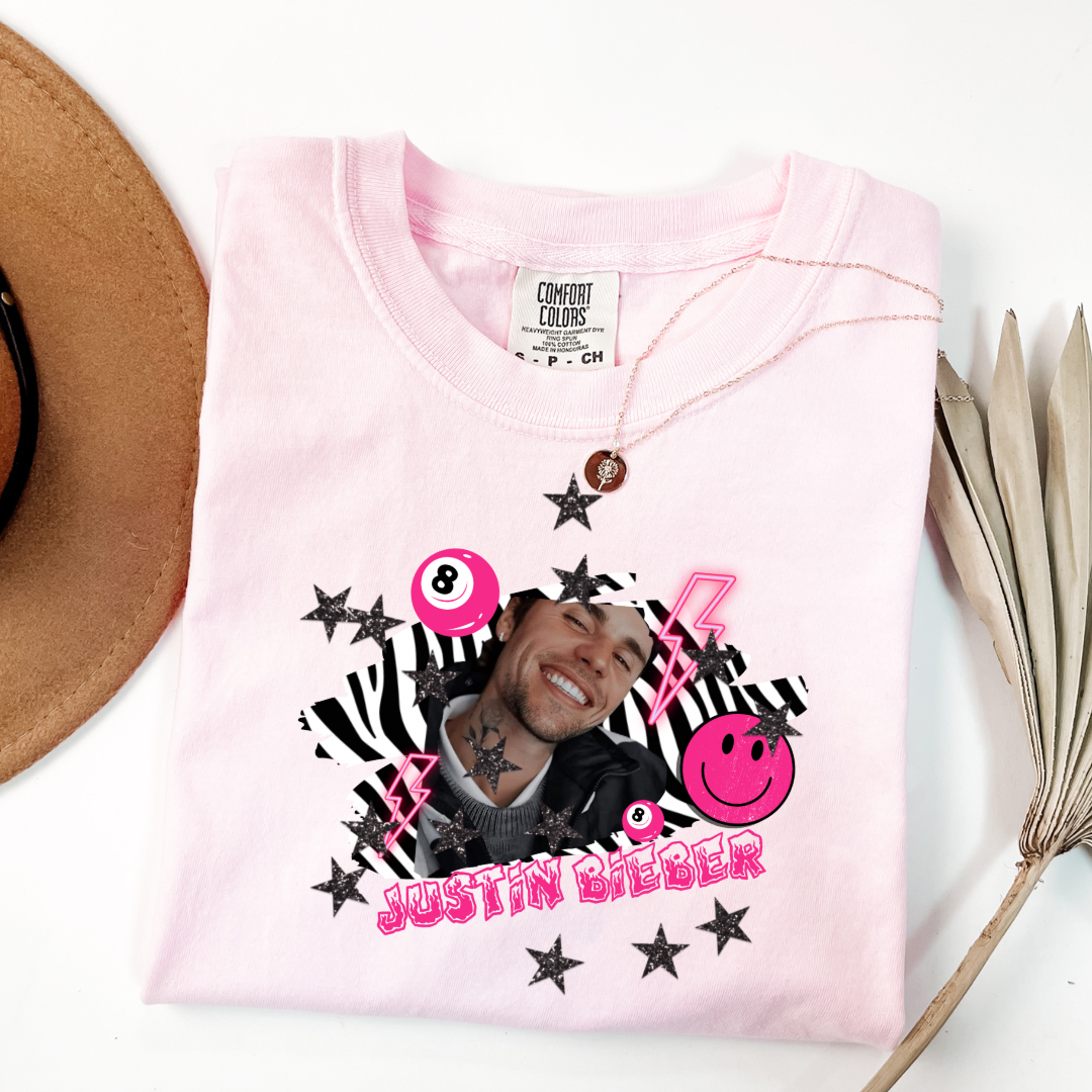 Justin Bieber Graphic Tee & Crewneck
