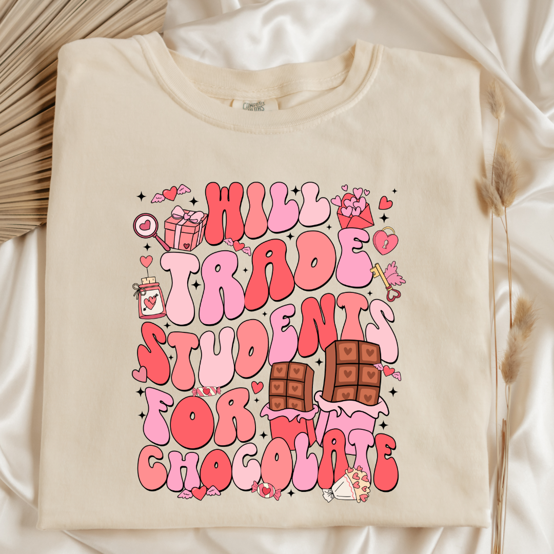 Will Trade Students For Chocolate Graphic Tee