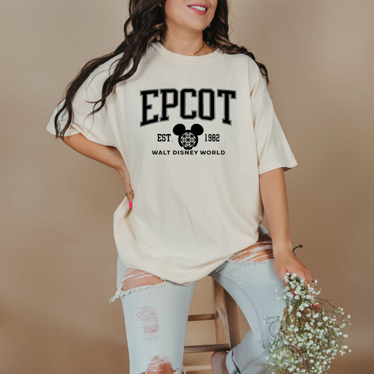 Varsity Epcot Graphic Tee