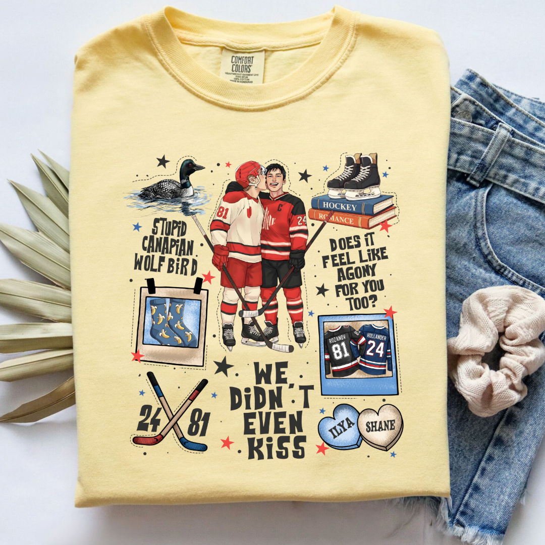 Heated Rivalry Graphic Tee & Crewneck