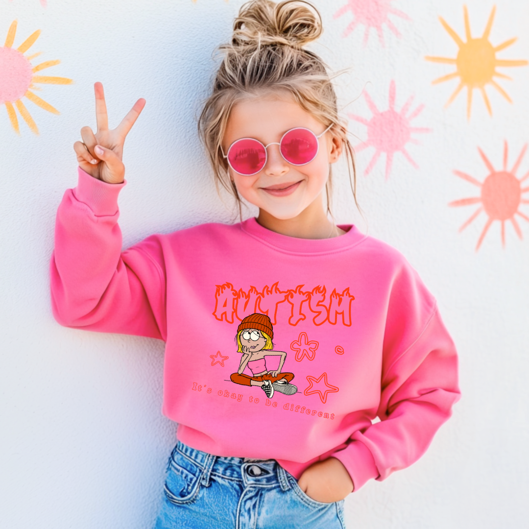 Autism Lizzie Youth Graphic Tee & Crewneck