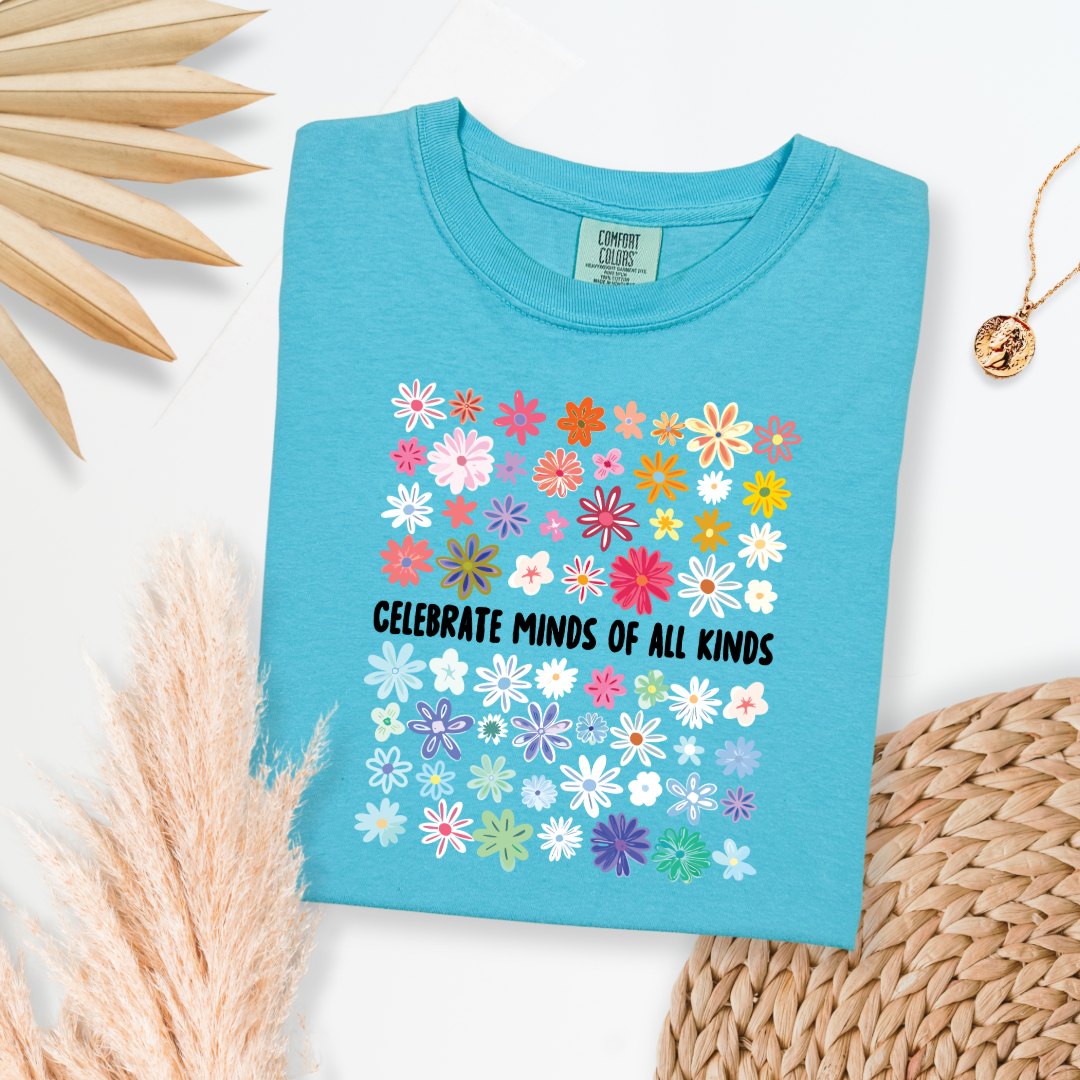Celebrate Minds Of All Kinds Graphic Tee