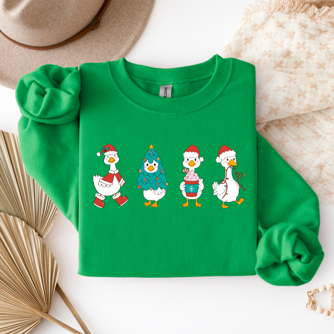 Duck Duck Goose Christmas Edition Graphic Tee and Crewneck