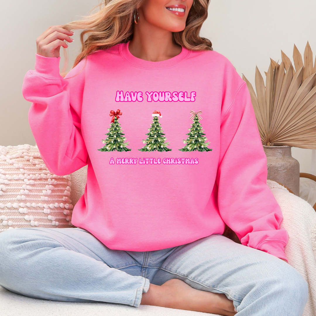 Have Yourself A Merry Little Christmas Graphic Tee and Crewneck