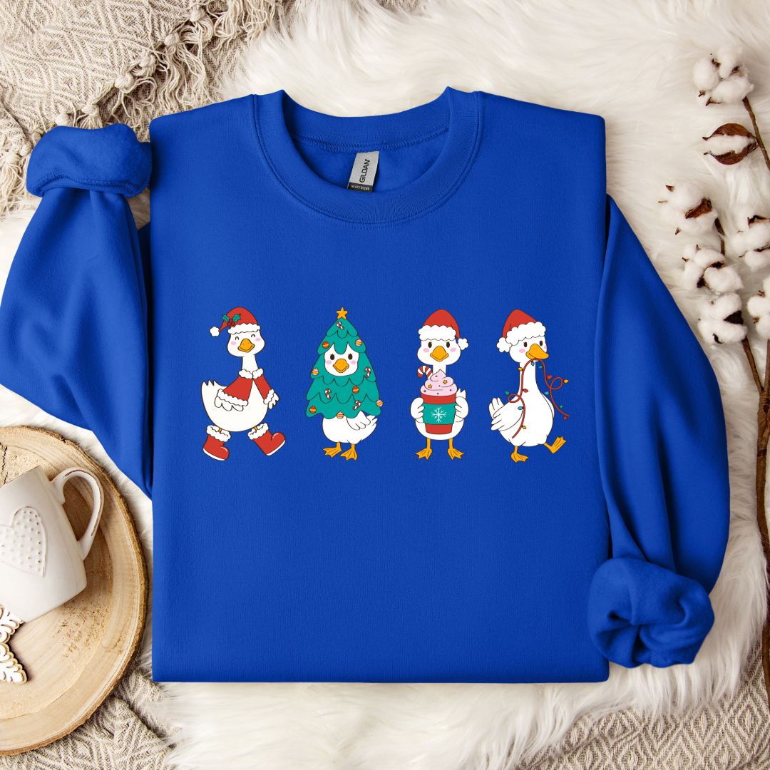 Duck Duck Goose Christmas Edition Graphic Tee and Crewneck
