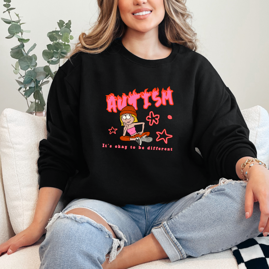 Autism Lizzie Graphic Tee & Crewneck