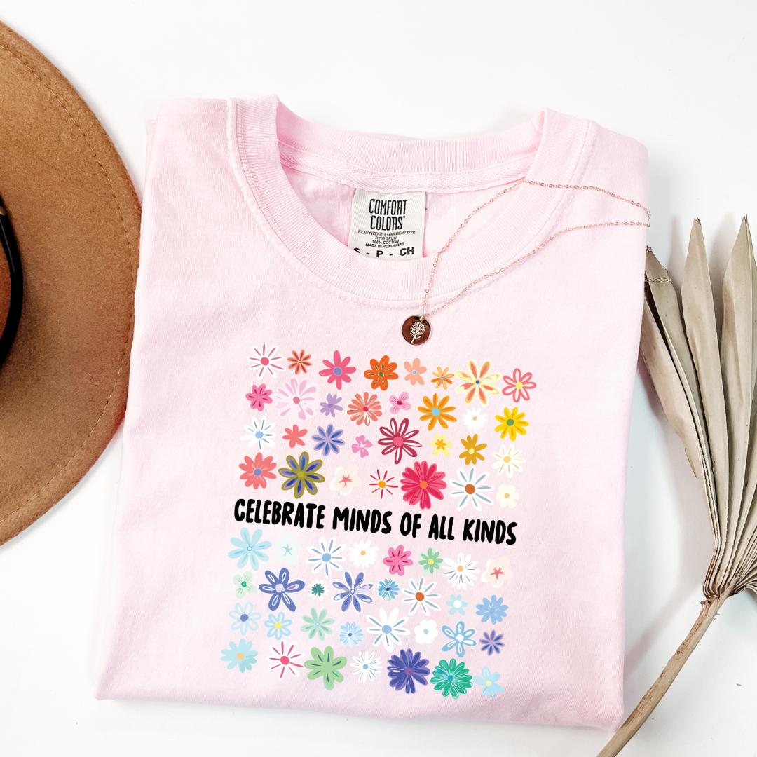 Celebrate Minds Of All Kinds Graphic Tee