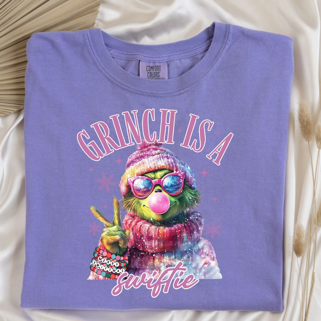 Grinch Is A Swiftie Graphic Tee