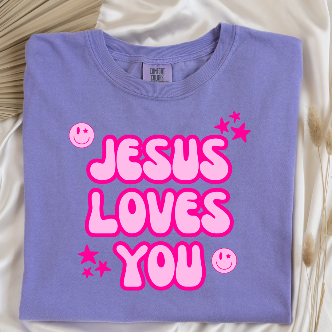 Jesus Loves You Graphic Tee & Crewneck