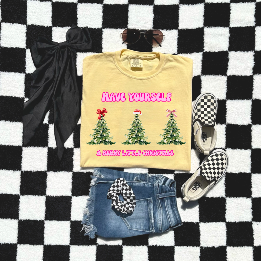 Youth Have Yourself A Merry Little Christmas Graphic Tee and Crewneck