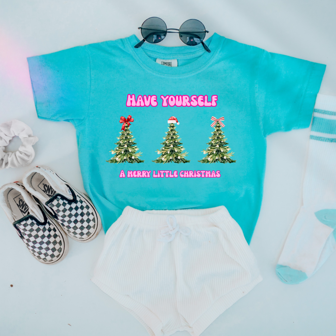 Youth Have Yourself A Merry Little Christmas Graphic Tee and Crewneck